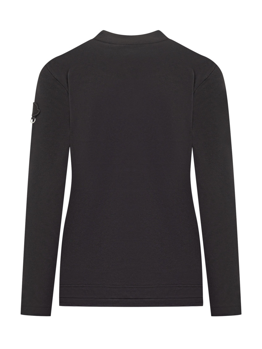 Black Solid Crew Neck T-Shirt
