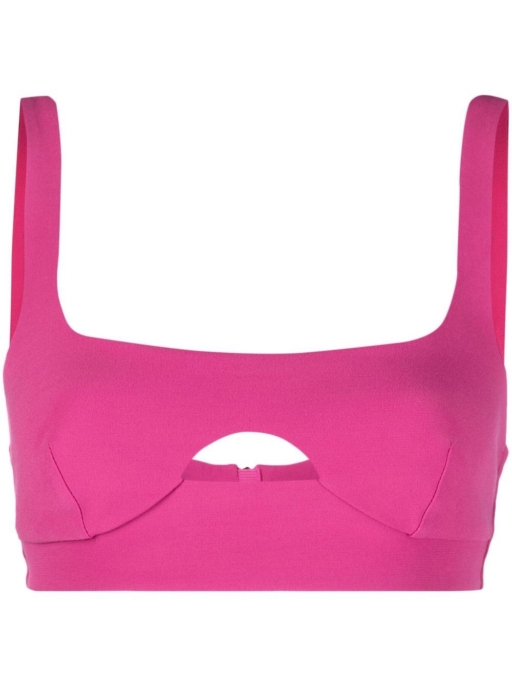 Cropped vest top - Pink