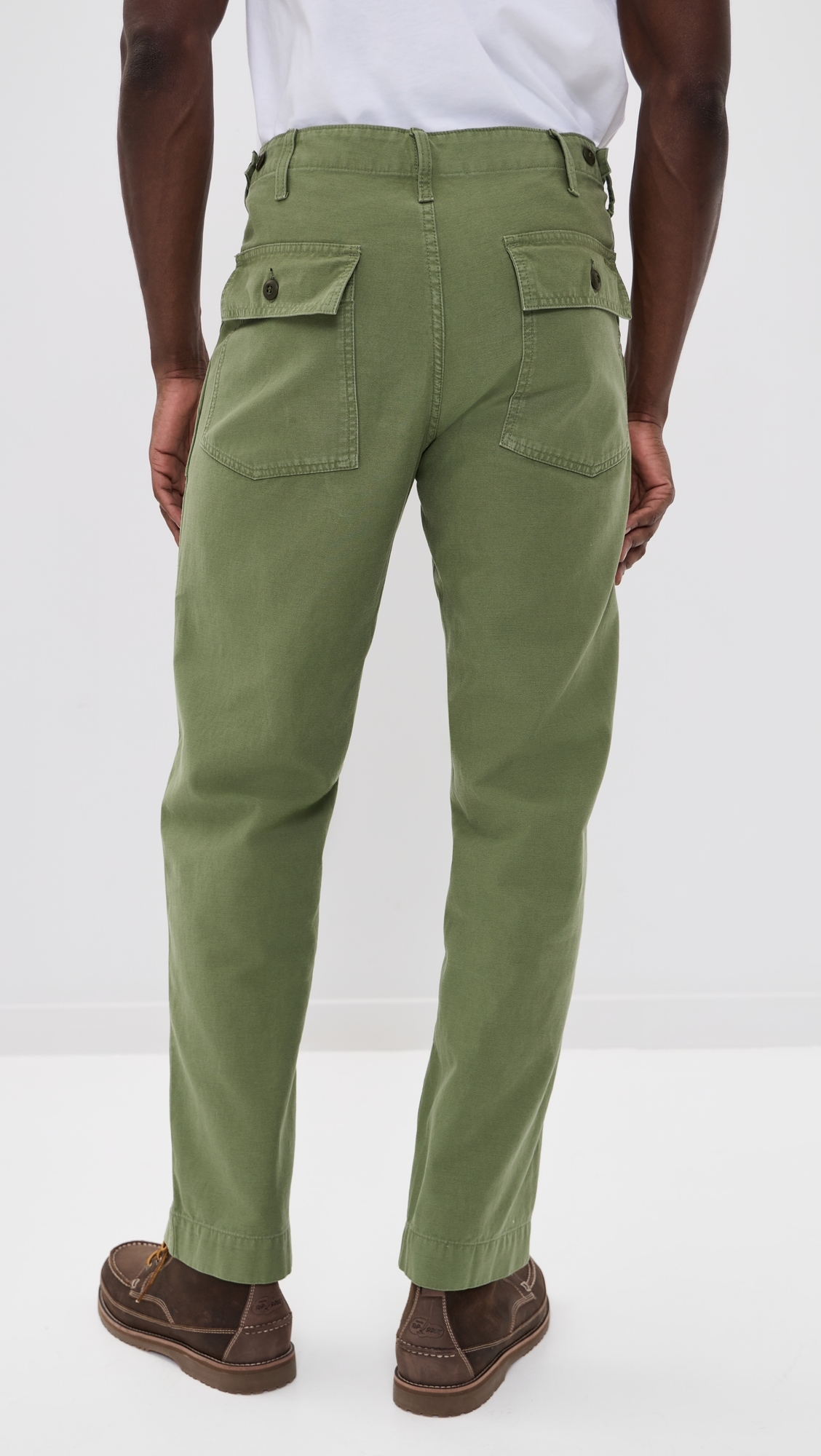 Field Supply Pants Washed Fatigue Green