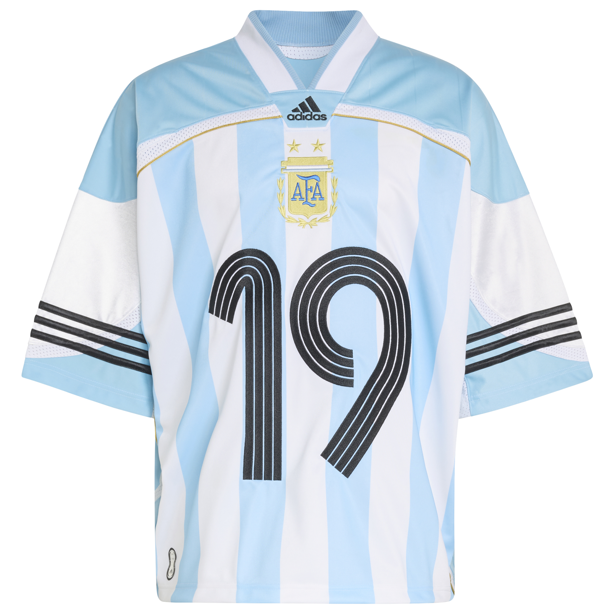 [kd5982] Mens Bringback Remixed Argentina Jersey
