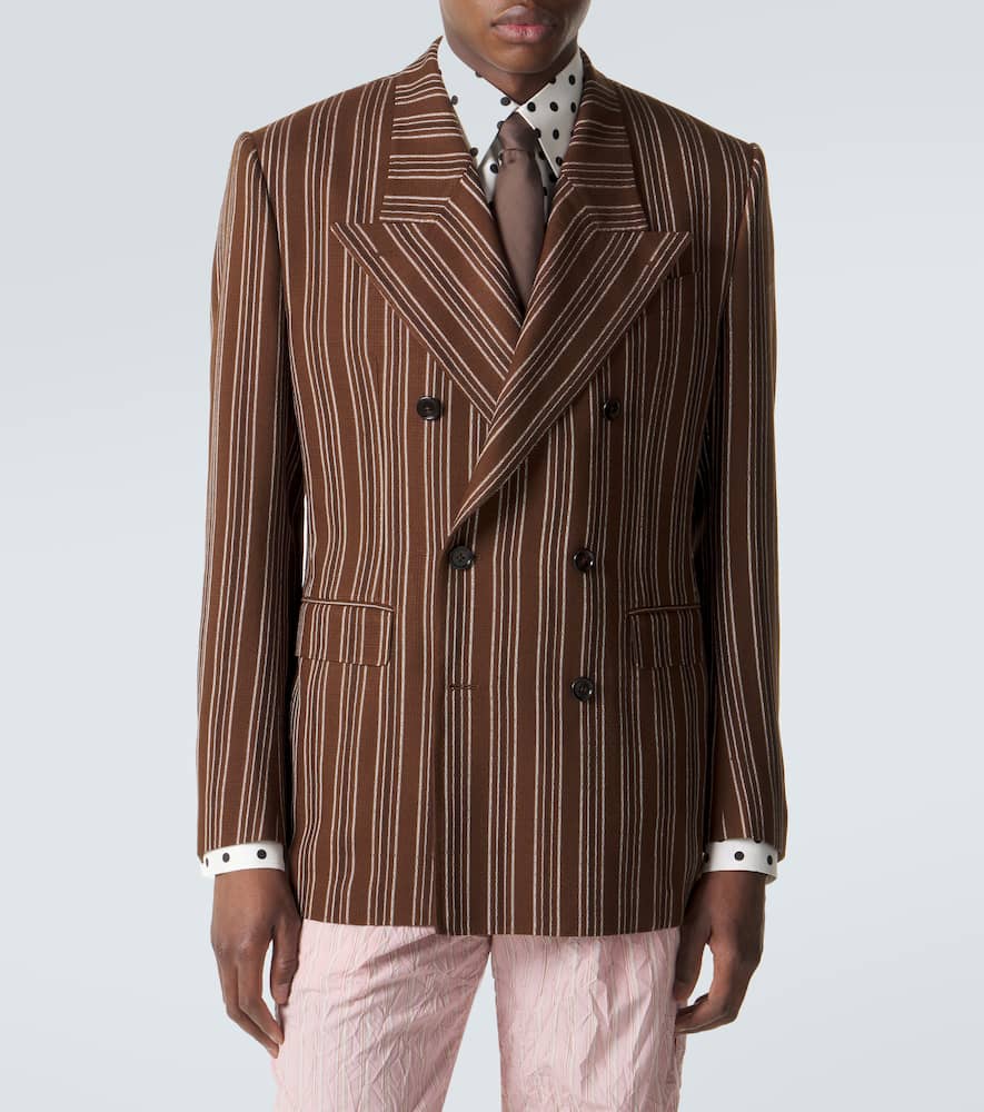 Striped blazer