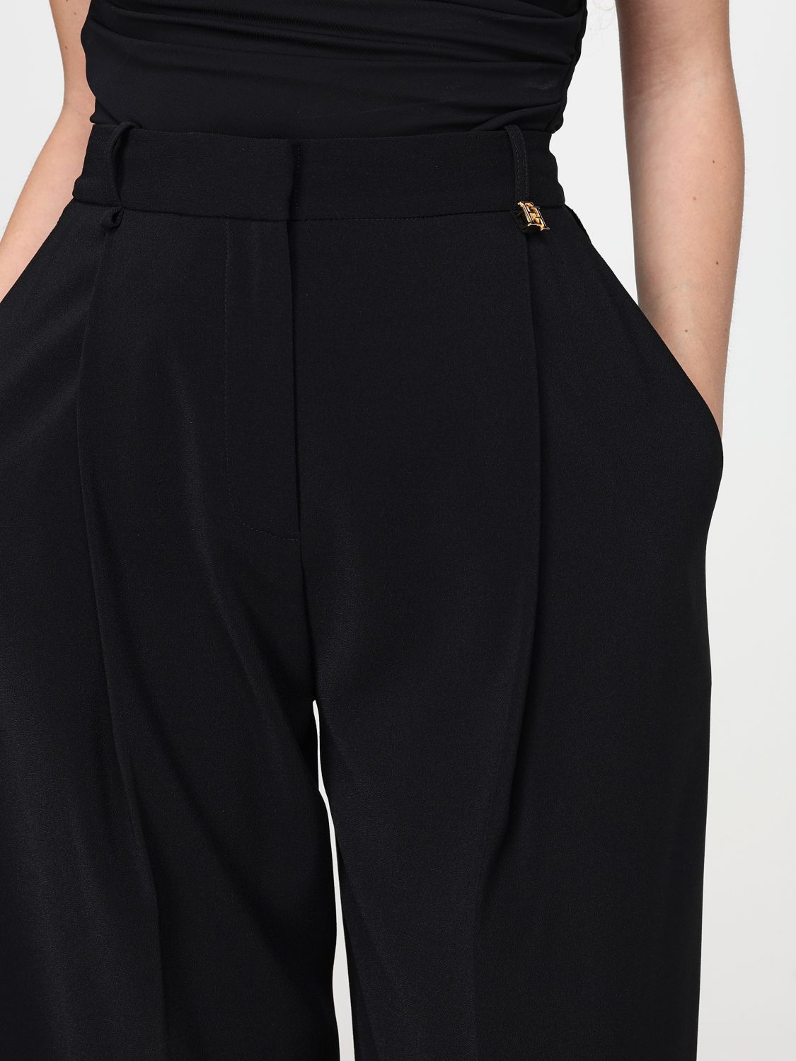 Pants Woman color Yellow