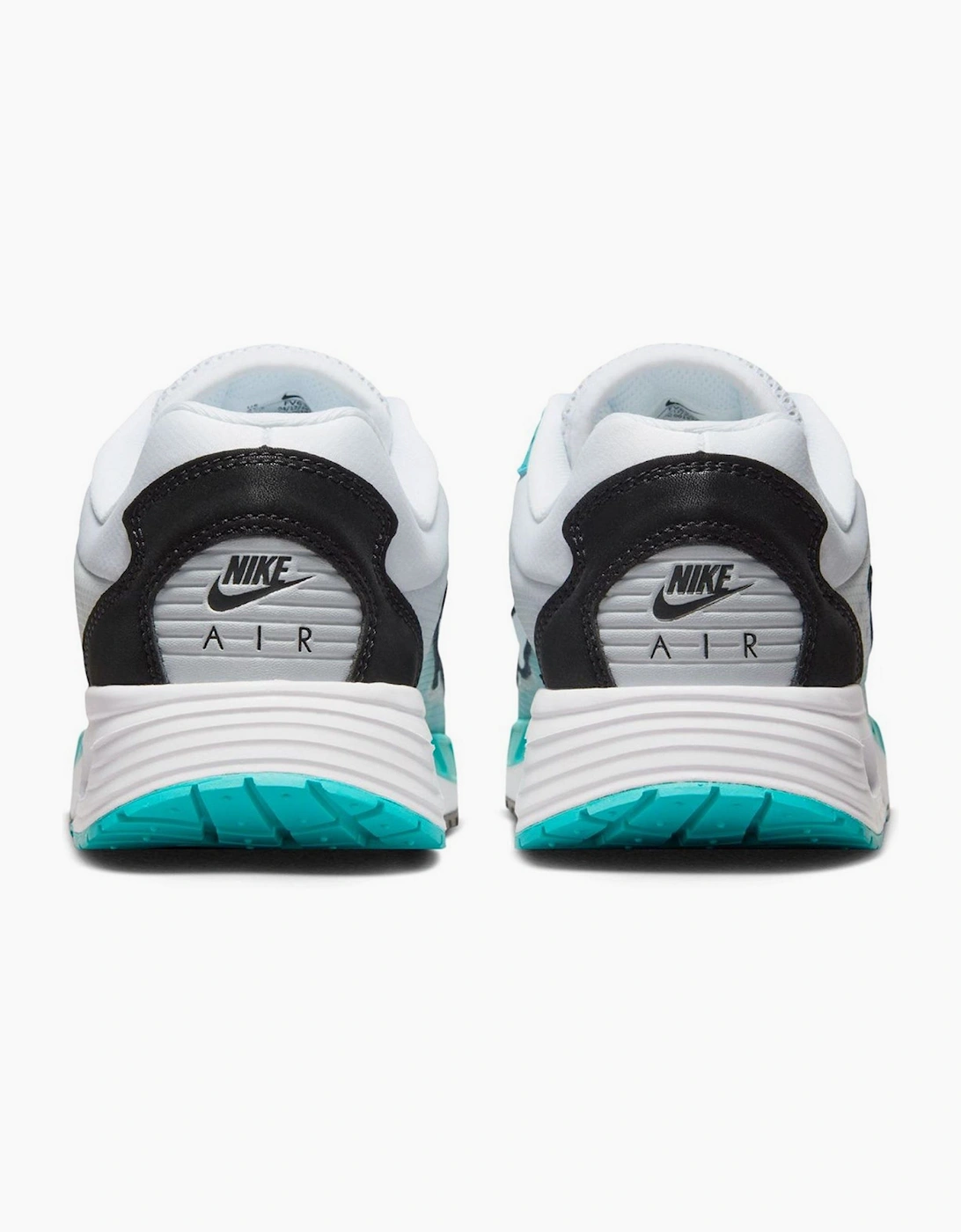 Air Max Solo Lace Up Road Sneakers - White Bla