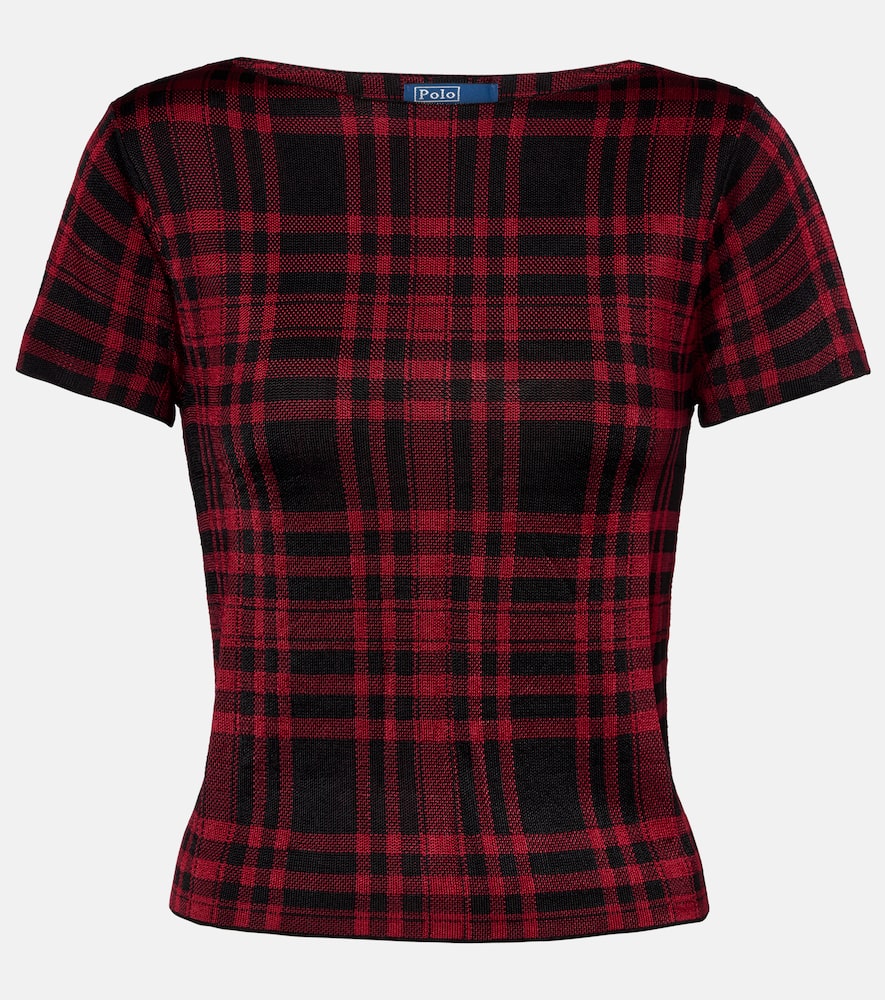 Plaid top