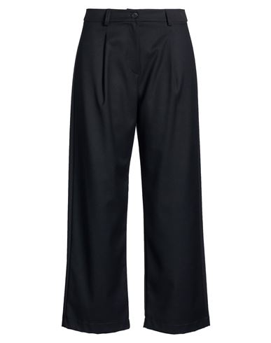 Woman Pants Midnight blue Size 12 Polyester, Viscose, Elastane