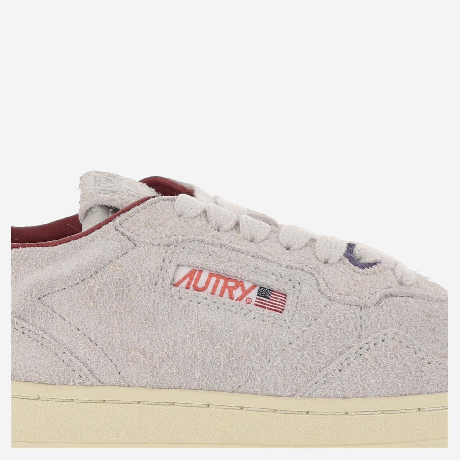 Medalist Low Sneakers In Suede Hair Sand Effect