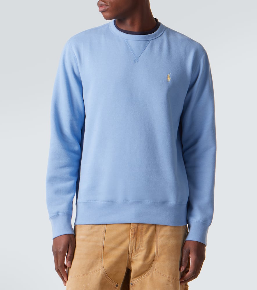 Cotton-blend sweatshirt
