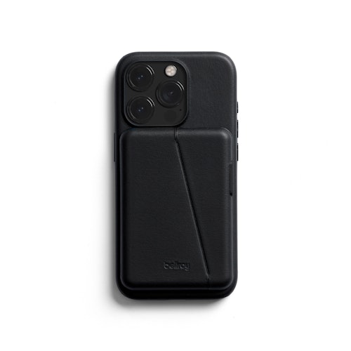 Mod Phone Case + Wallet Leather Phone Case, Wallet for iPhone 15 Pro Black