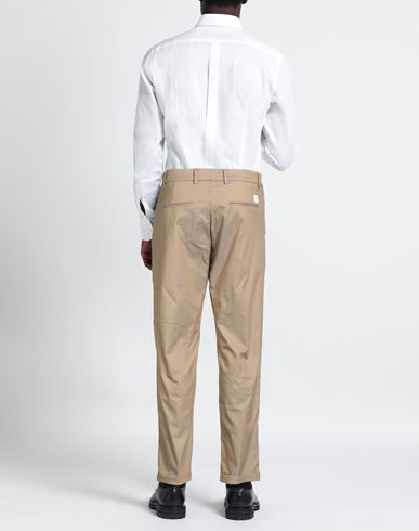 Man Pants Beige Size 33 Cotton, Polyamide, Elastane