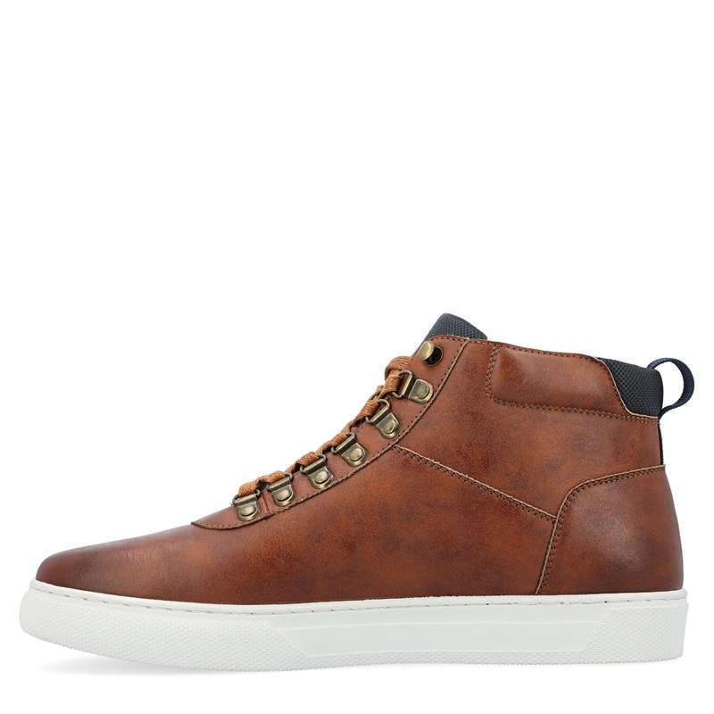 Men's Ortiz High Top Sneaker Boots (Brown Synthetic)