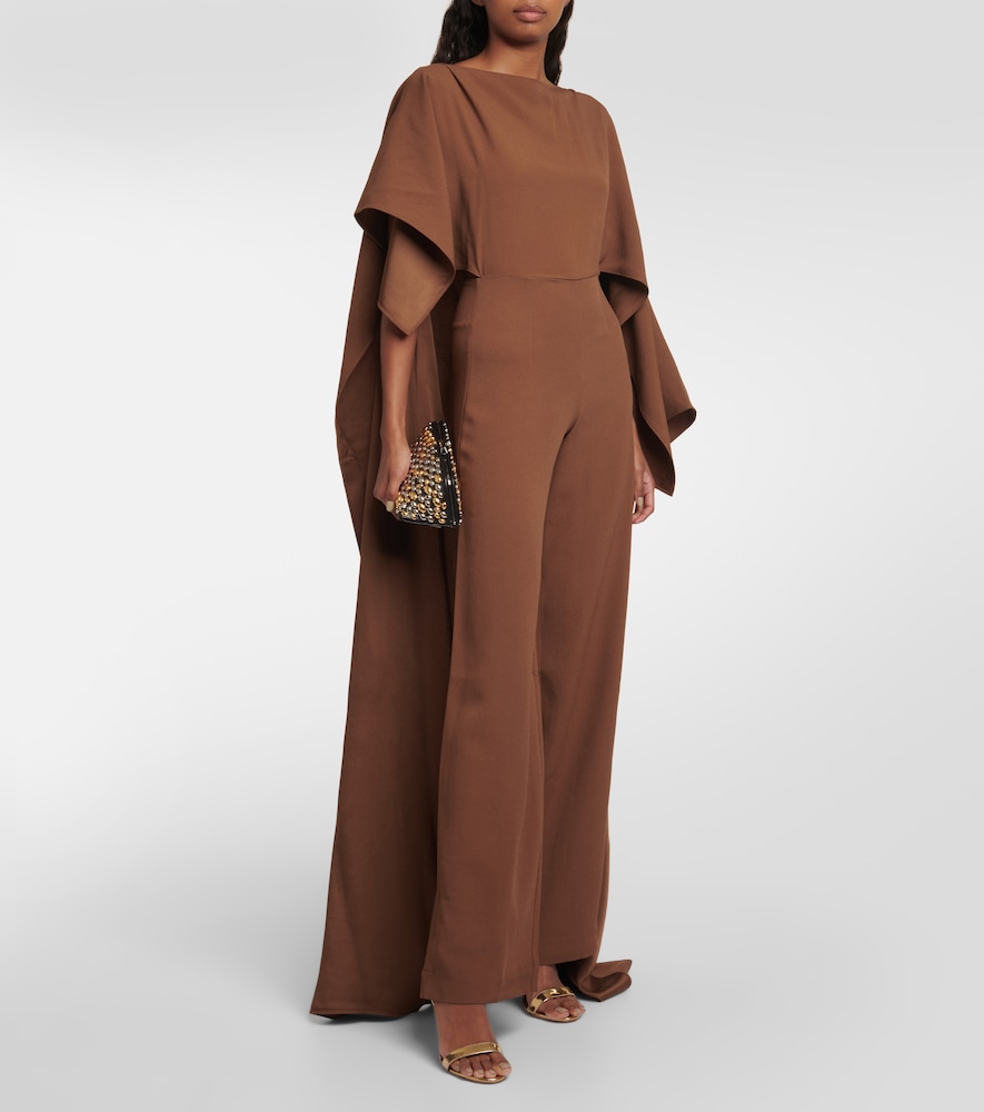 Jerry draped wide-leg jumpsuit