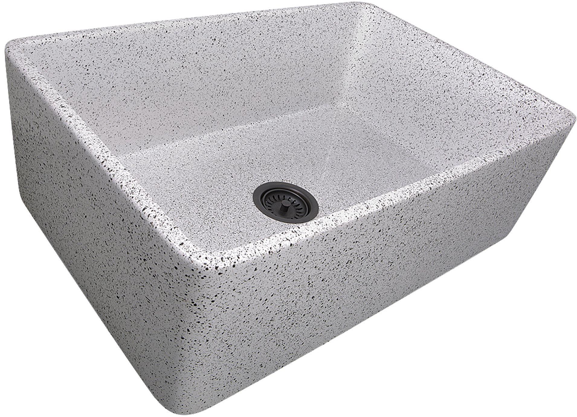 Nantucket Sinks Vineyard Undermount Fireclay Rectangle Sink FCFS3020SPIETRASARDA