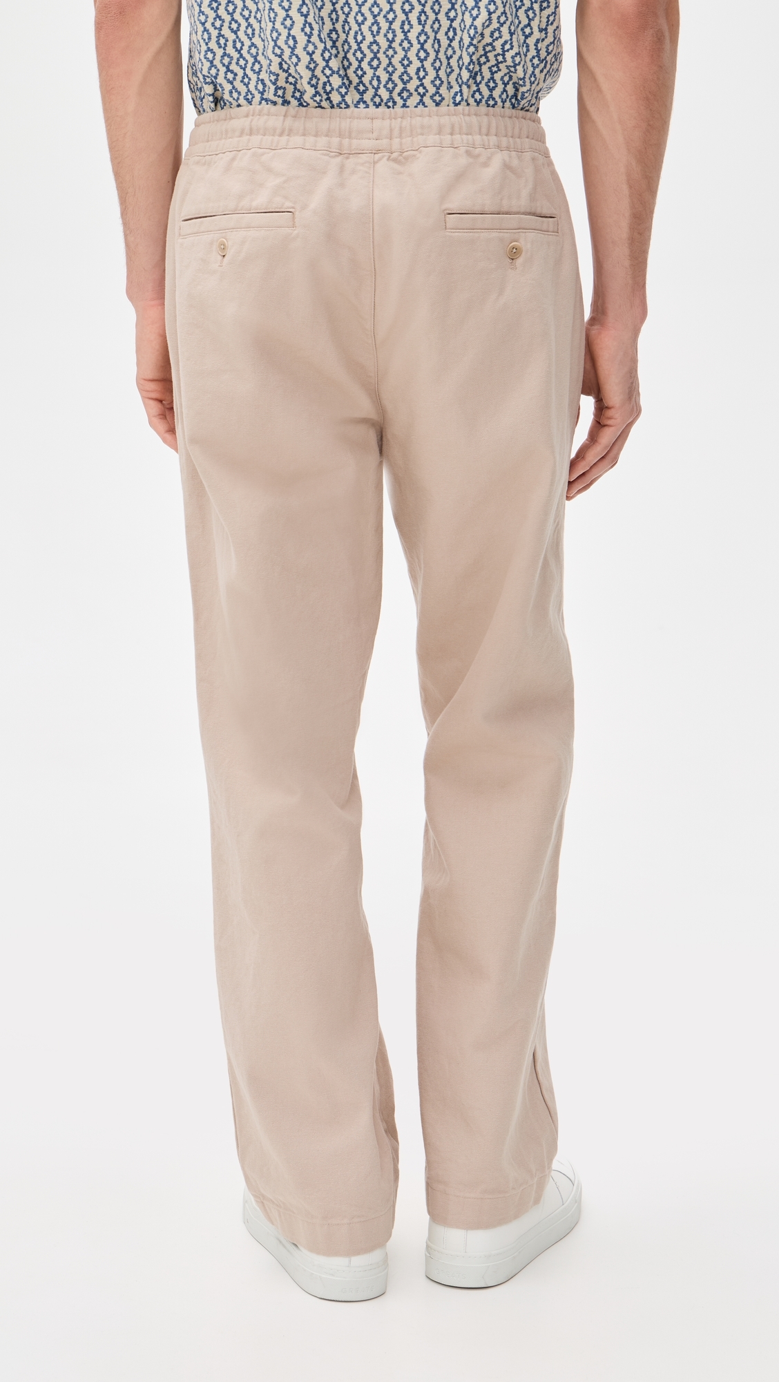 Panama Twill Trousers Sand