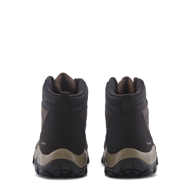 Men's Newton Explorer Waterproof Hiking Boots (Cordovan Brown Wide)