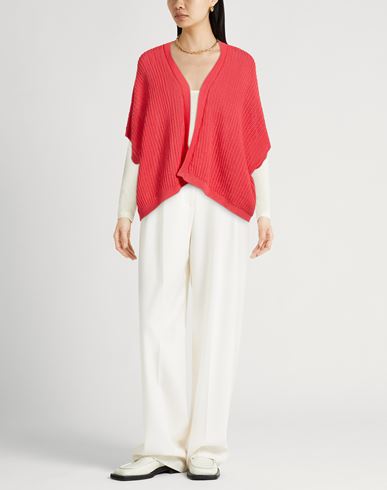 Woman Cardigan Coral Size 8 Cotton