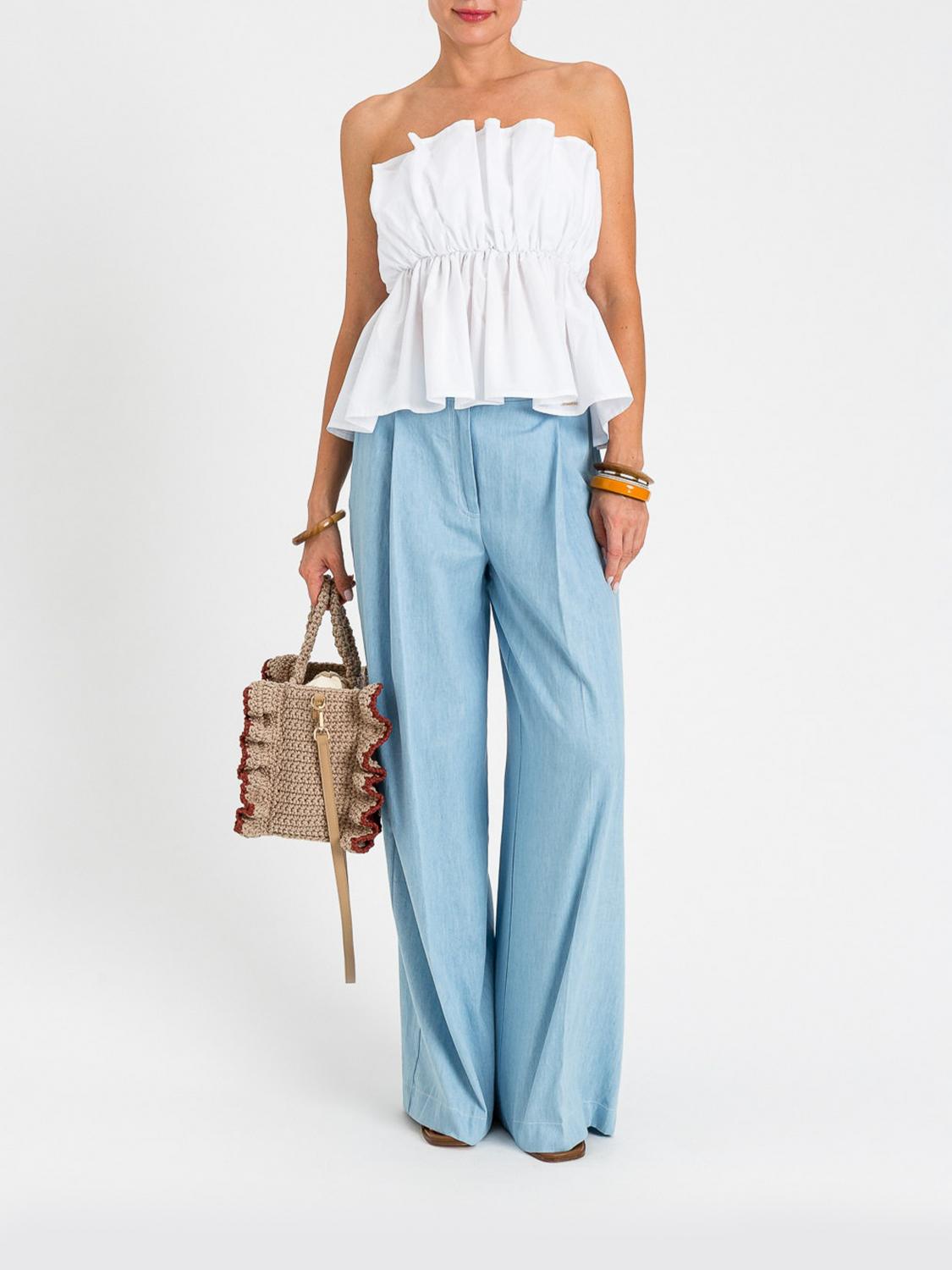 Top Woman color White