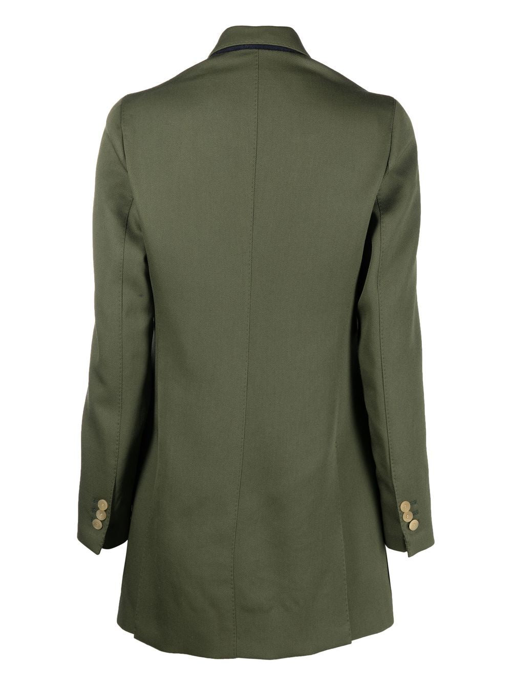 Giuliva Heritage Blazer de chasse à poitrine simple avec ceinture en cuir
