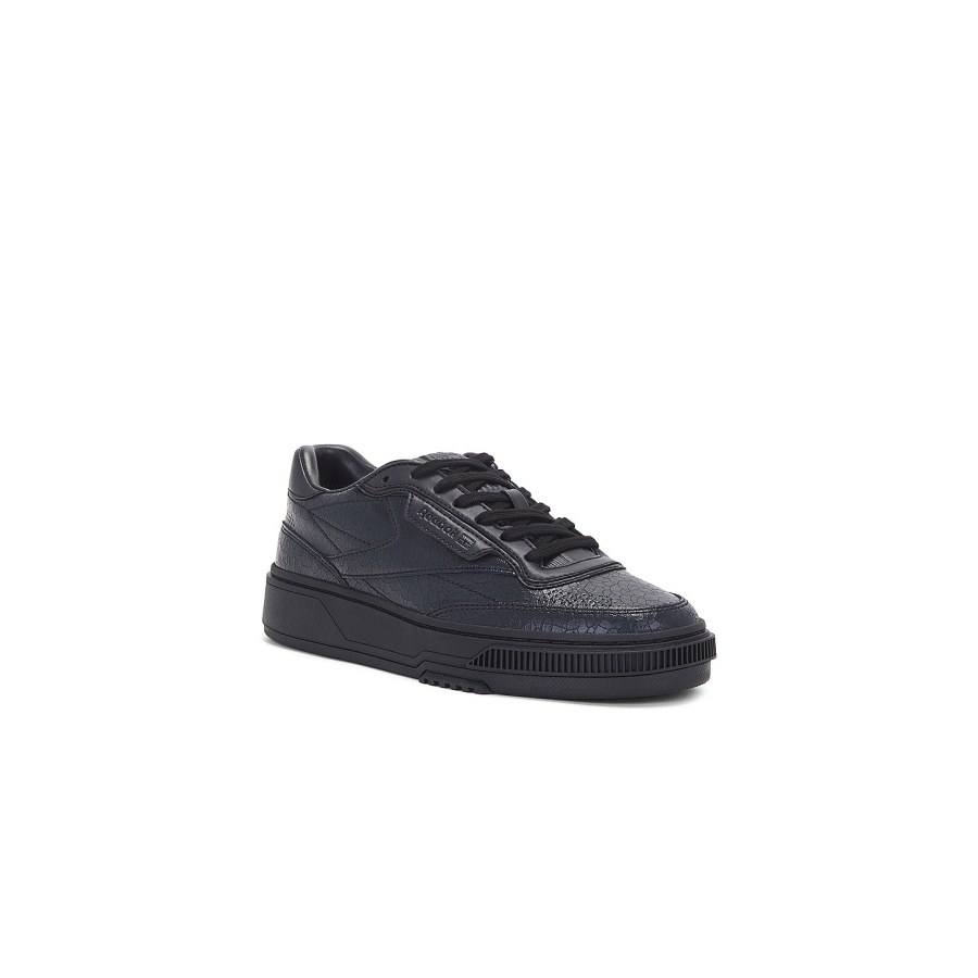 Club C LTD Cracked Leather Sneakers