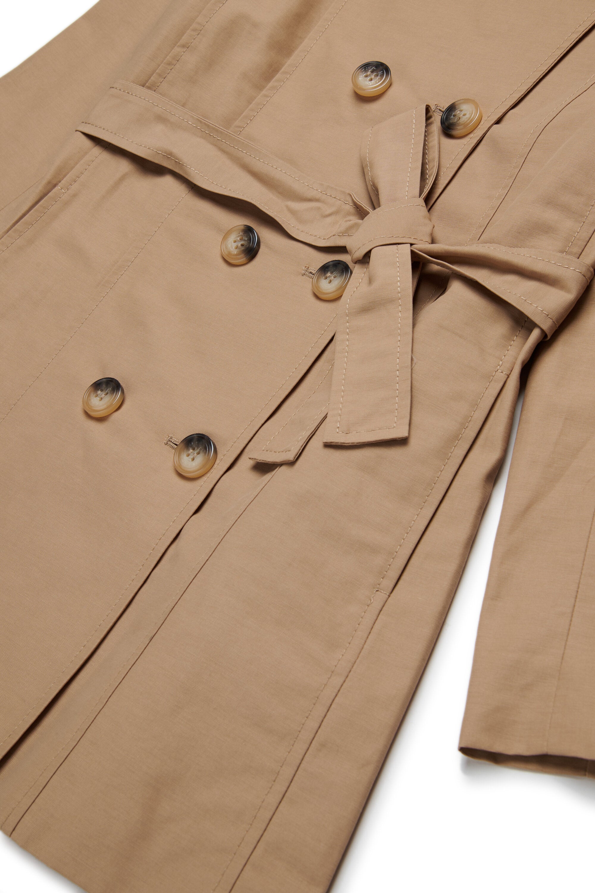 MAX & Co - Technical cotton trench coat - Girl - Beige