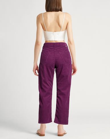Woman Pants Plum Size 27 Cotton, Lyocell, Elastane