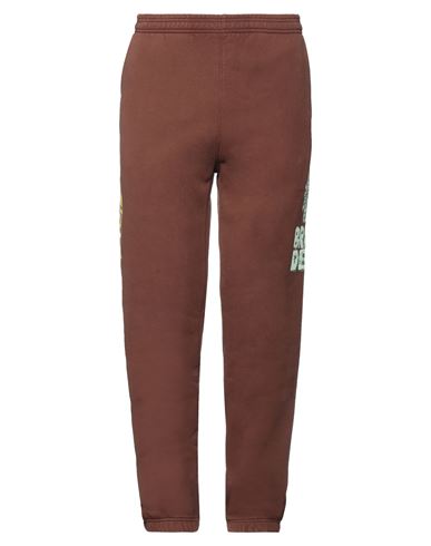 Man Pants Brown Size L Cotton