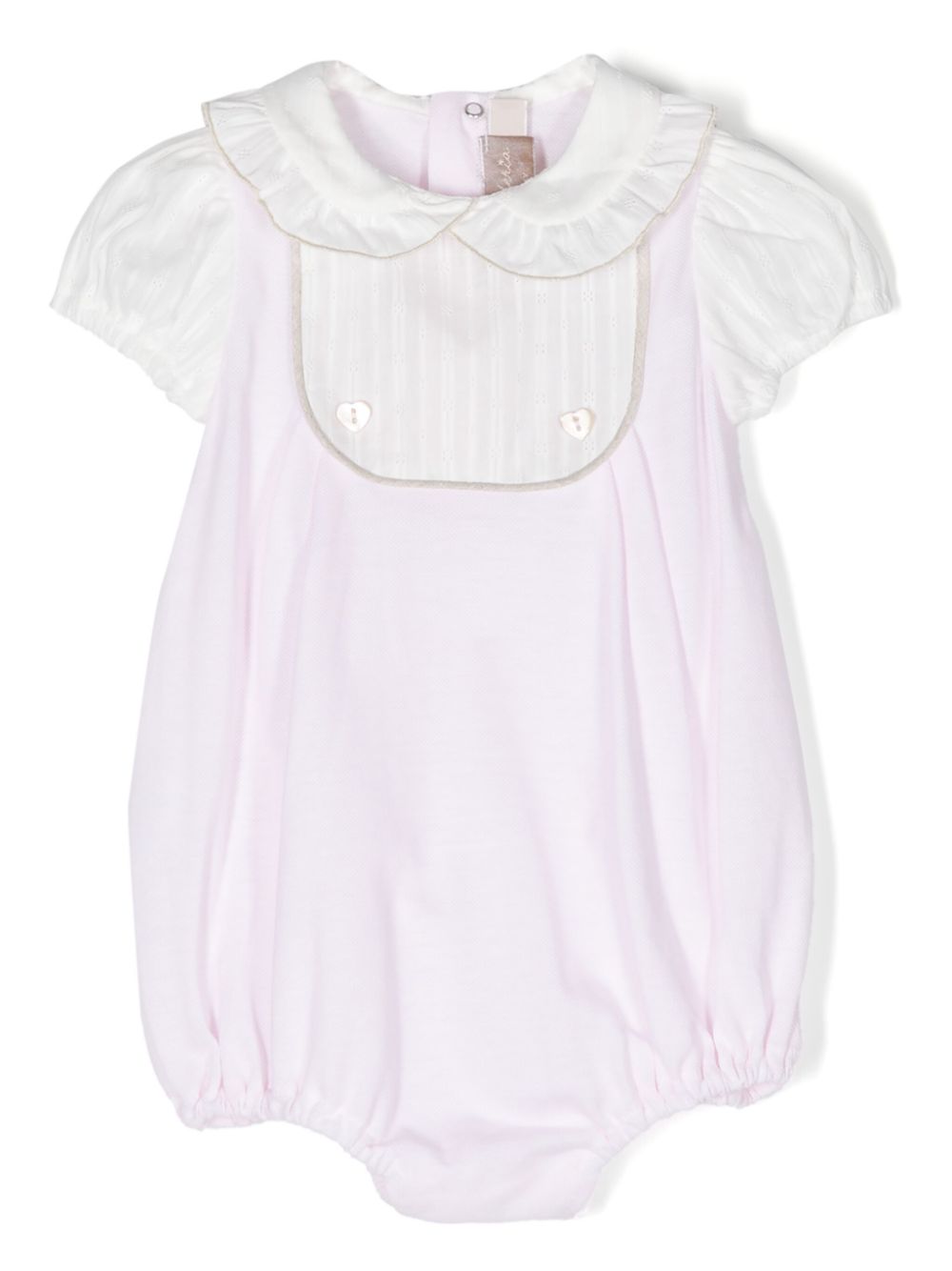 Bib-detail cotton body - N03 PINK