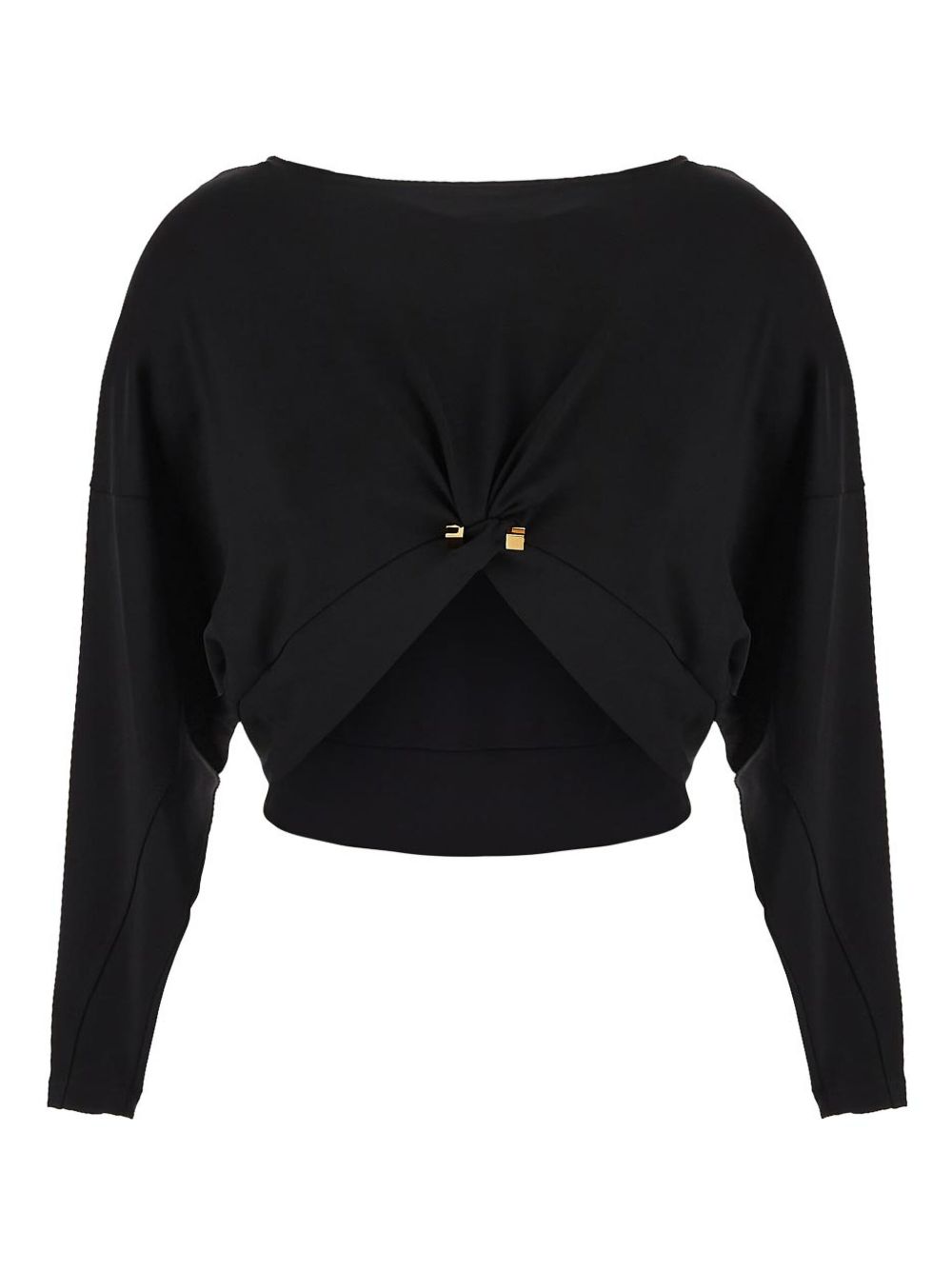Elisabetta Franchi jersey top - Black