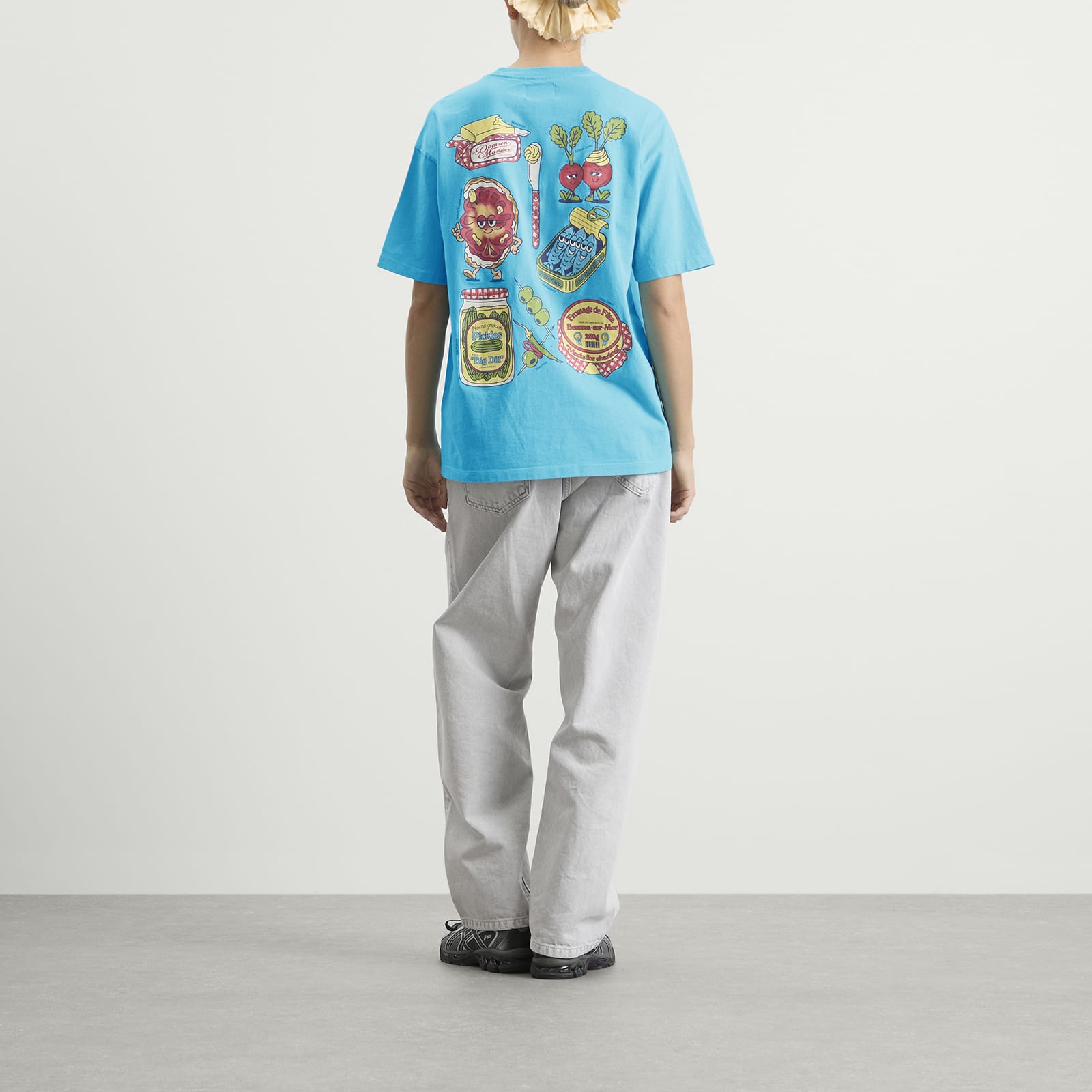 Women's Snack Plate Graphic Tee Blue
