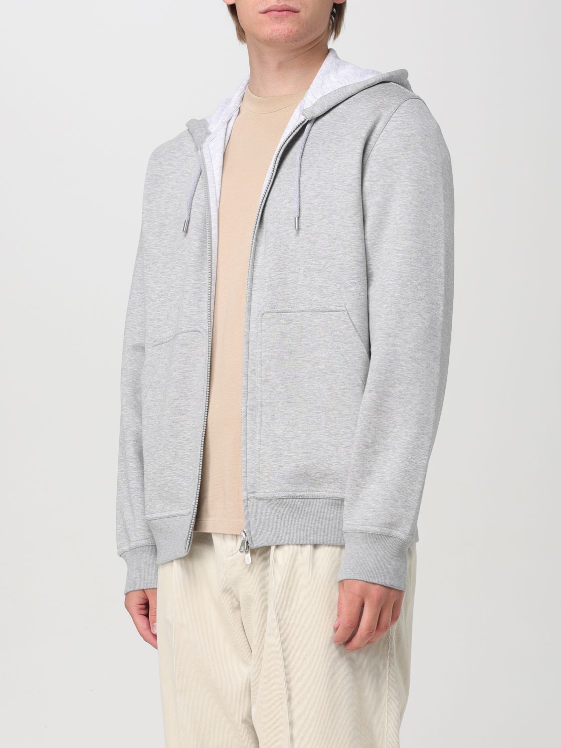 Sweatshirt Men color Grey