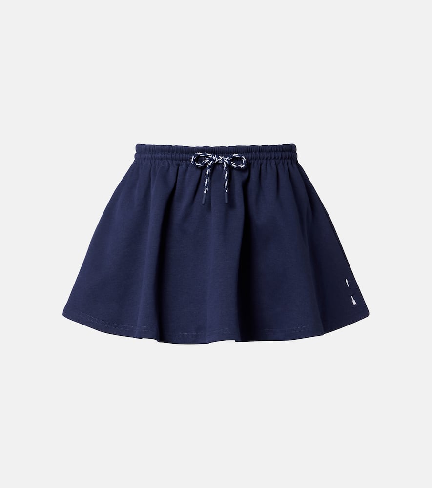 Daria cotton-jersey miniskirt