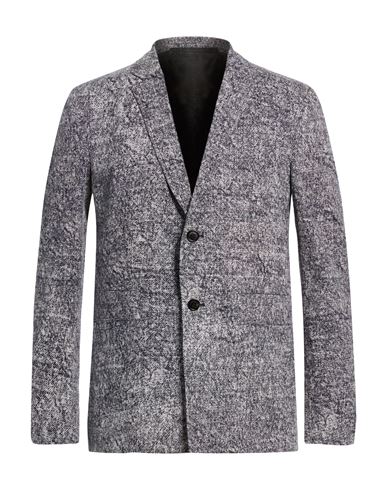 Man Blazer Navy Size 36 Cotton