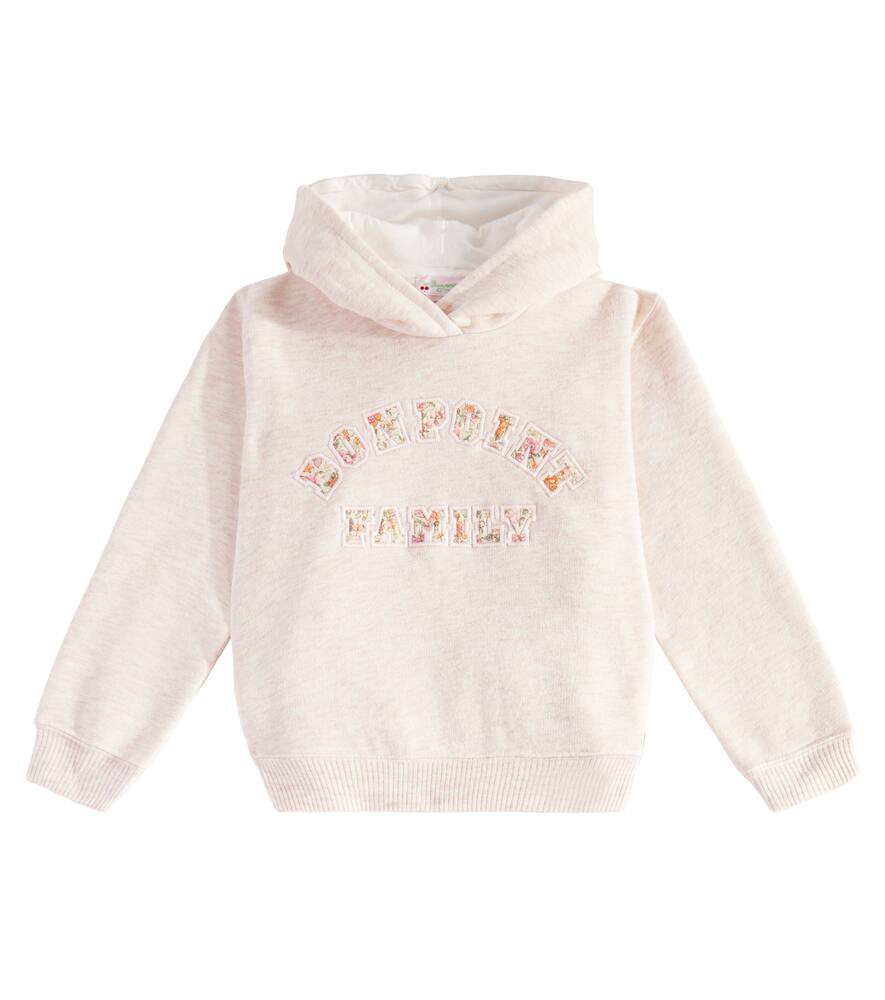 Bonpoint Tita embroidered hoodie