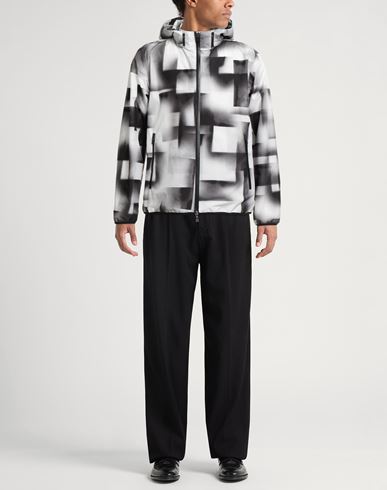Man Jacket White Size 38 Polyester, Polyamide, Elastane