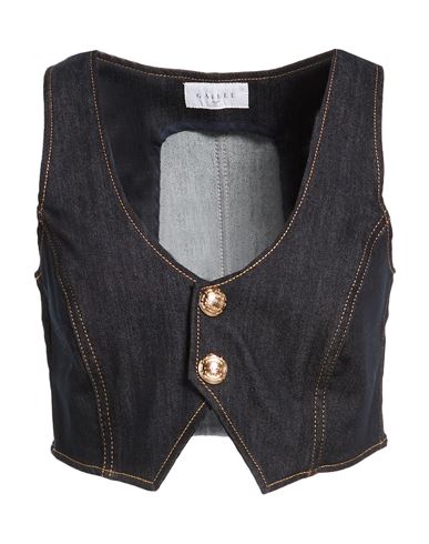 Woman Top Blue Size 4 Cotton, Polyester, Elastane