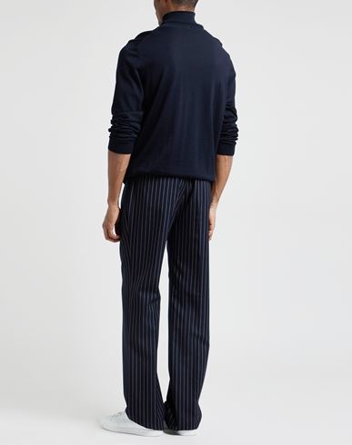 Man Turtleneck Midnight blue Size 3XL Virgin Wool