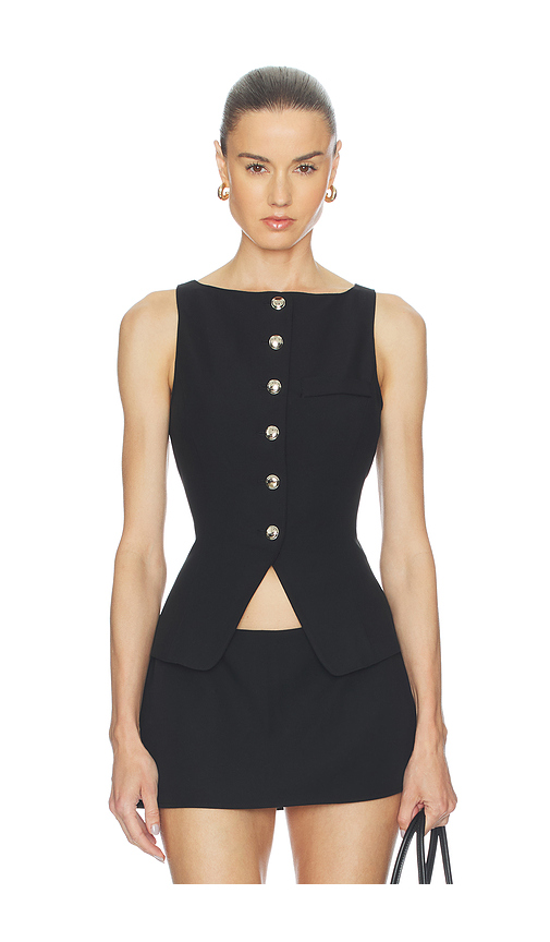 GUIZIO Troyes Top in Black. XXS. Also in XS, S