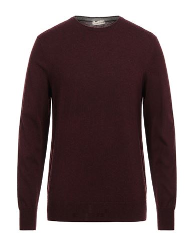 Cashmere Company Man Sweater Plum Size 46 Wool, Cashmere, Nylon