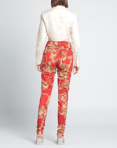 Woman Pants Tomato red