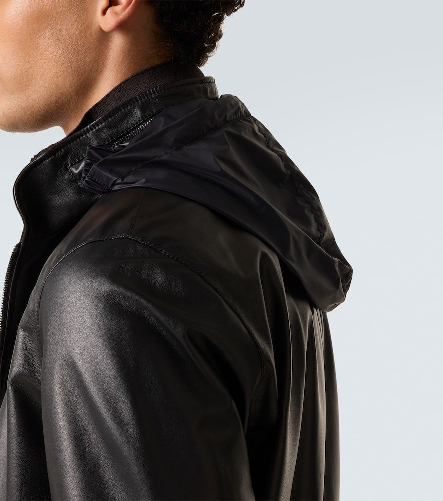 Leather jacket