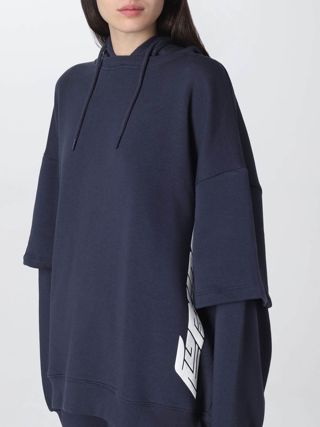 Sweatshirt Woman color Blue