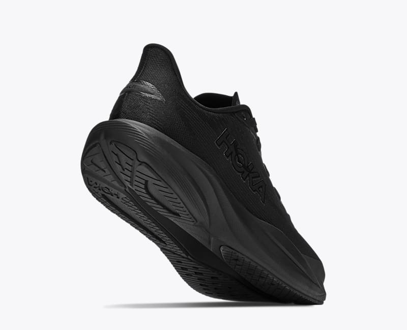 HOKA Mach 7 Walking Shoes in Black/Black