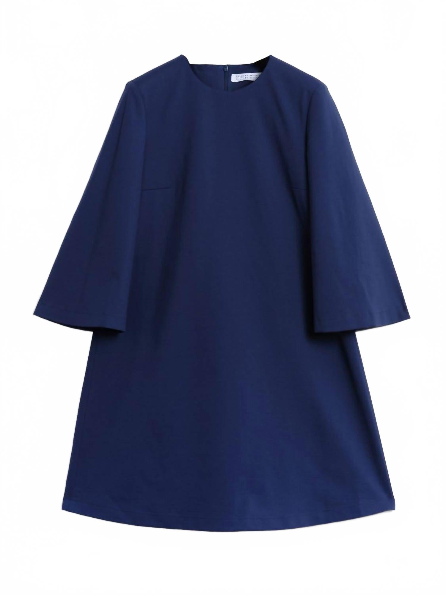 Women's Bell Sleeve Dress In Indigo