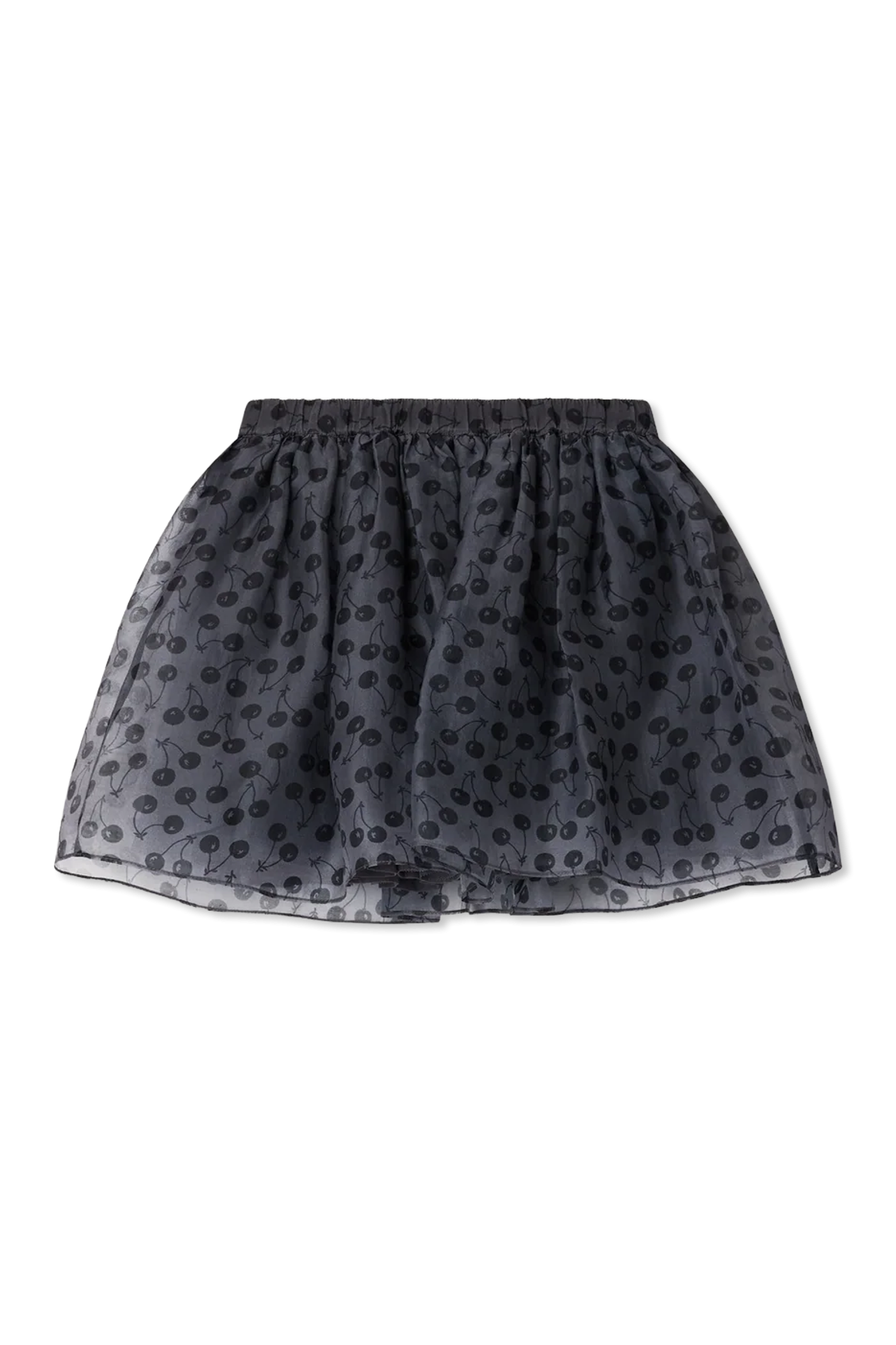 Patterned Skirt, Unisex, Black