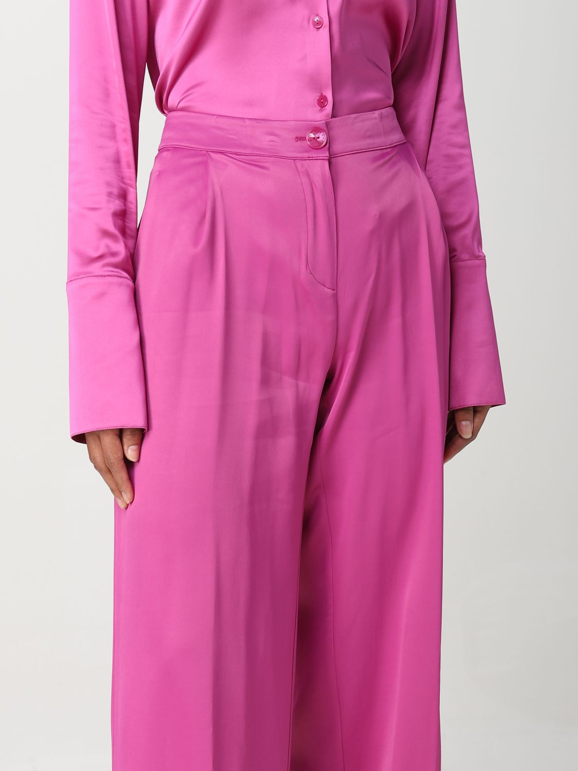 Pants Woman color Strawberry