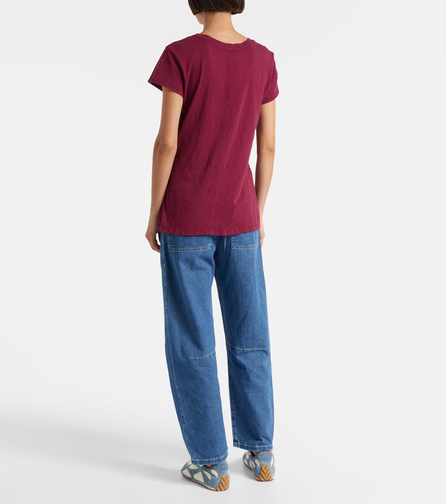 Odelia cotton jersey T-shirt