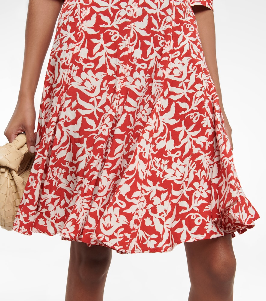 Polo Ralph Lauren Floral crêpe midi dress