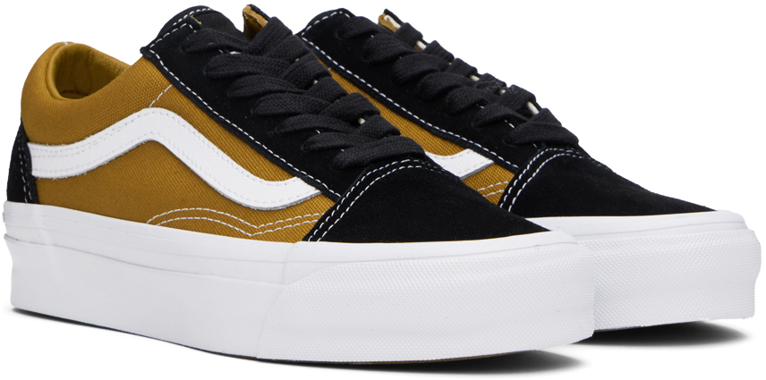 Vans Black & Tan Old Skool 36 Sneakers
