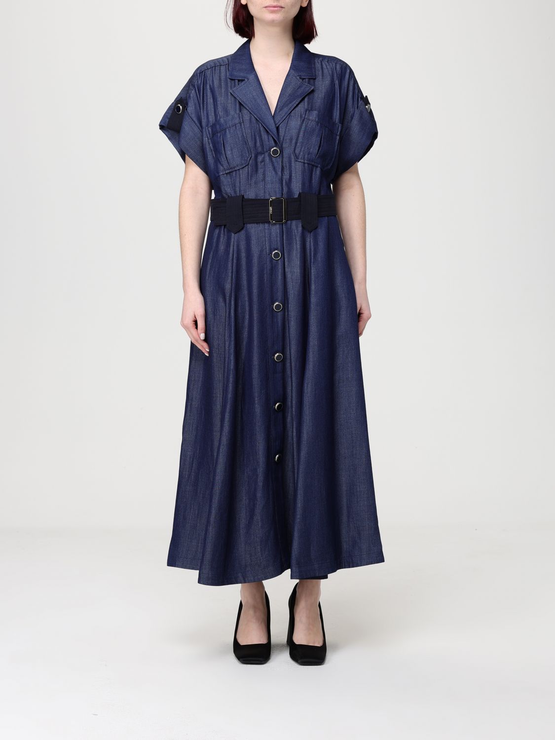 Dress Woman color Navy