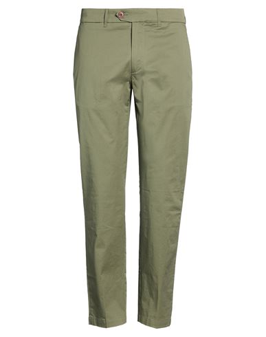 Man Pants Military green Size 29 Cotton, Elastane