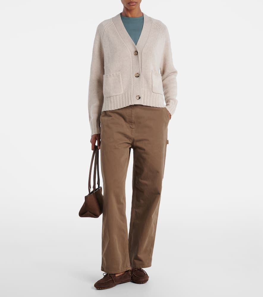 Wool and cashmere cardigan